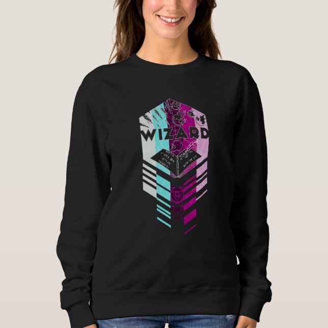 Sudadera Dungeons D20 Dragones Mago (Anverso)