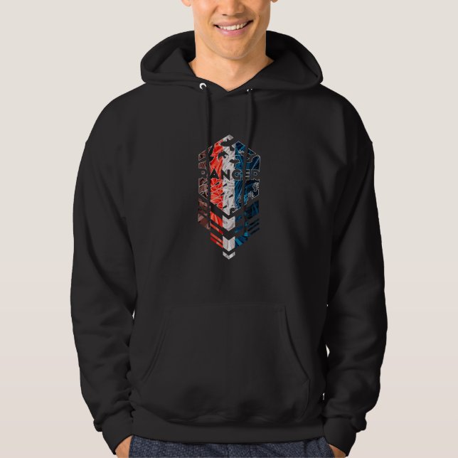 Sudadera Dungeons D20 Dragons Cazador (Anverso)