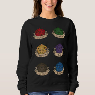 Sudadera Dungeons Dice RPG Cada Buena Historia