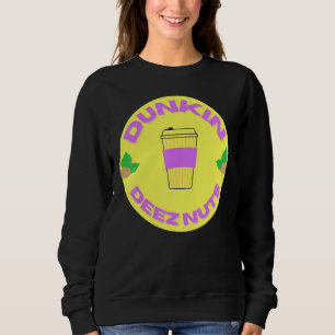 Sudadera Dunkin Deez Nuts Por Merch Denisisaev9rt
