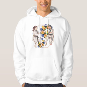 Sudadera Dúo de Taekwondo Femenino: Fuerza y Elegancia Flor