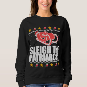 Sudadera DURA EL PATRIARCADO: Navidades feas y feministas s