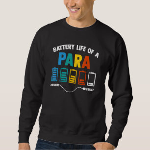 Sudadera Duración De La Batería De Un Enseñanza De Educador