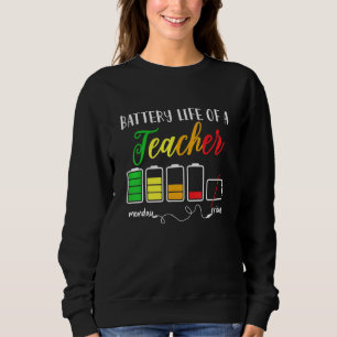 Sudadera Duración De La Batería De Un Profesor 1