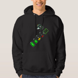 Sudadera Duración de la batería - Edición verde retro