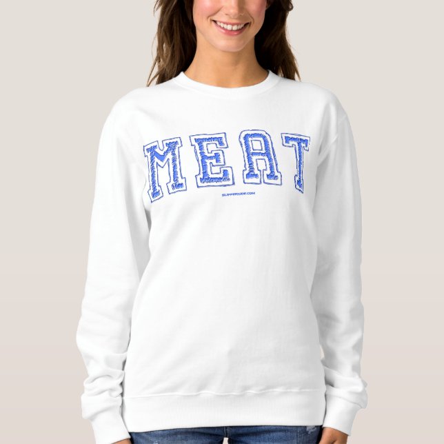 Sudadera dureza de la carne cruda de SlipperyJoe desiguales (Anverso)
