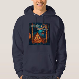 Sudadera Durmamos Bajo las Estrellas | Arte de Camping
