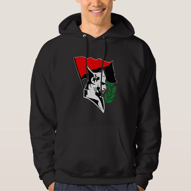 Sudadera Durruti - Anarchy Flag (Anverso)