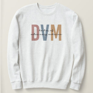 Sudadera DVM Médica de Regalos de Medicina Veterinaria