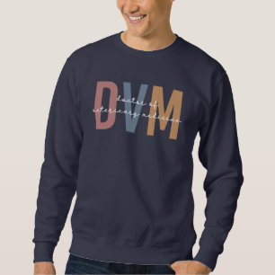 Sudadera DVM Médica de Regalos de Medicina Veterinaria
