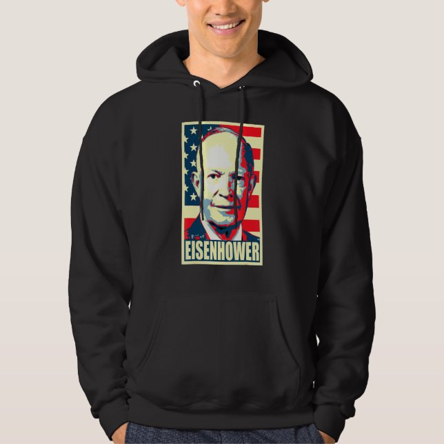 Sudadera Dwight D Eisenhower Poster de propaganda (Anverso)
