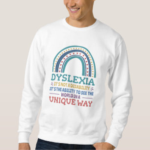 Sudadera Dyslexia Awareness Dyslexic