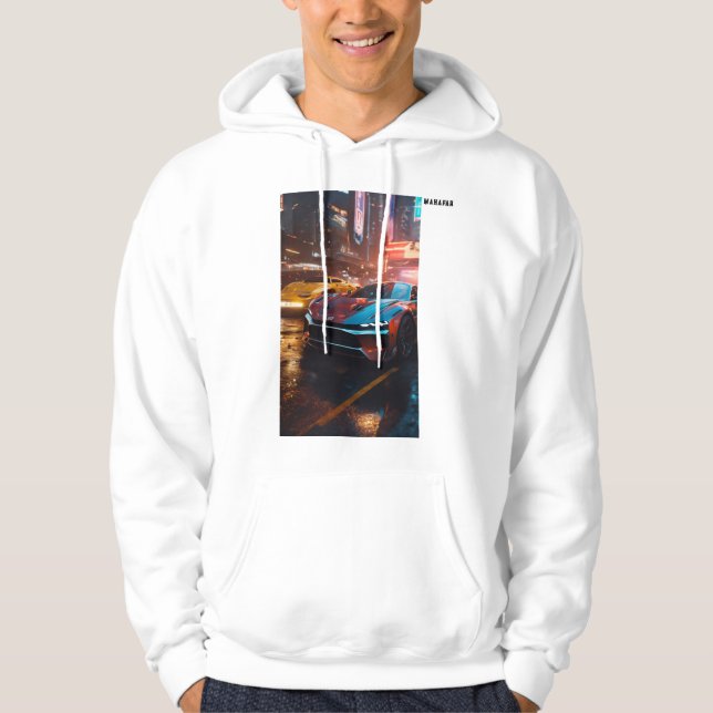 Sudadera DystoDrive: Máquinas de Caos Ultra-Real de 8.000 (Anverso)