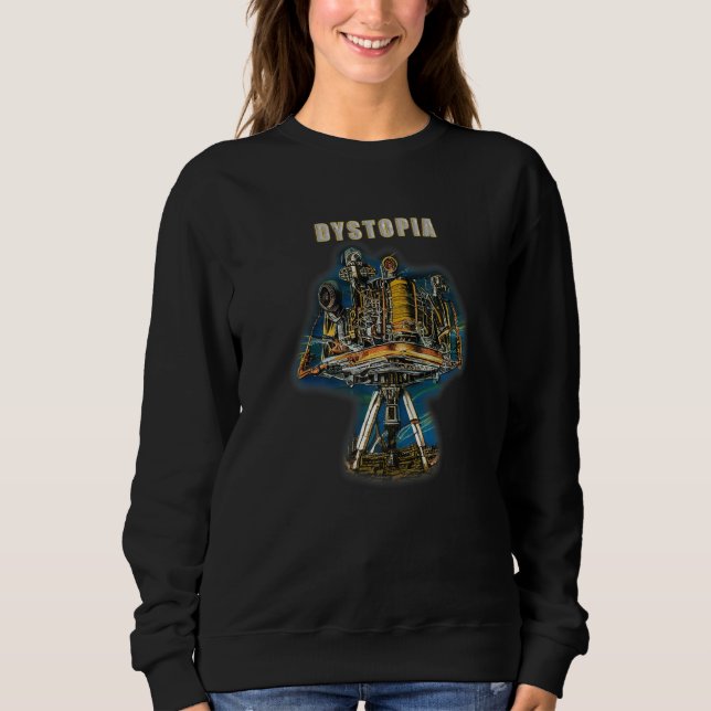 Sudadera Dystopia  Futuristic (Anverso)