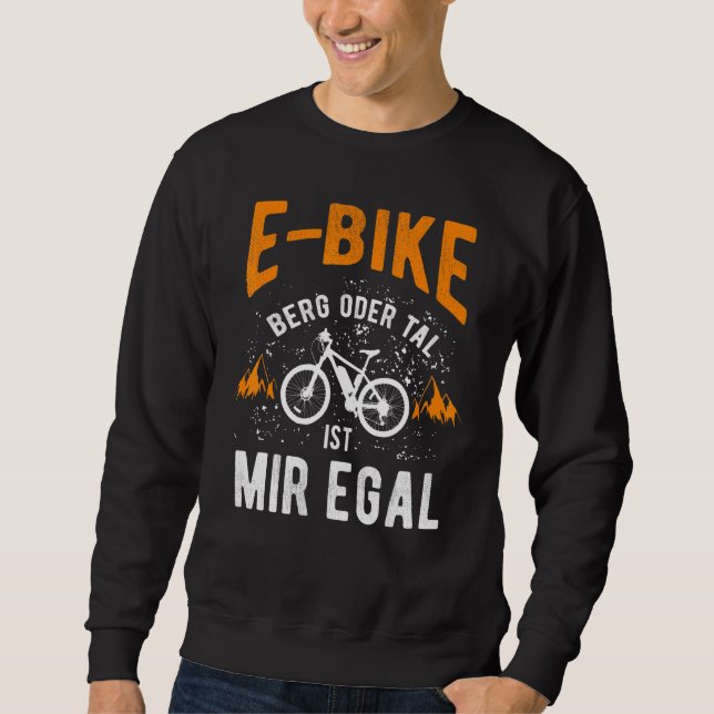 Sudadera E Bicicleta E Bicicleta Bicicleta Eléctrica Hombre (Anverso)