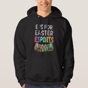 Sudadera E Es Para Esport Easter Divertido Juego De Video D
