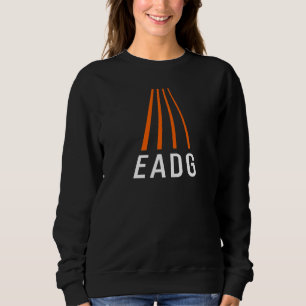 Sudadera EADG 4 String Bass Guitar Player Battend Perspecti