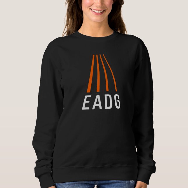 Sudadera EADG 4 String Bass Guitar Player Battend Perspecti (Anverso)