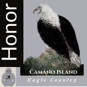 Sudadera Eagle Country, Personaliza el texto de la ciudad
