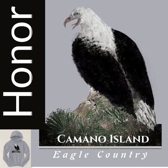 Sudadera Eagle Country, Personaliza el texto de la ciudad (Subido por el creador)