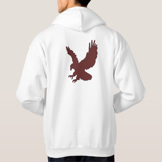 Sudadera Eagle Hunter Quote Design (Reverso)