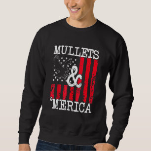 Sudadera Eagle Mullet 4 De Julio Merica Bandera Americana M