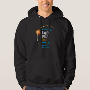 Sudadera Eagle Pass Texas TX Eclipse solar total 2024 1