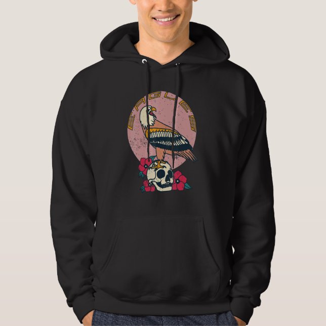 Sudadera Eagle Sharp Objects Falconry Falcon Hawk Goshawk O (Anverso)