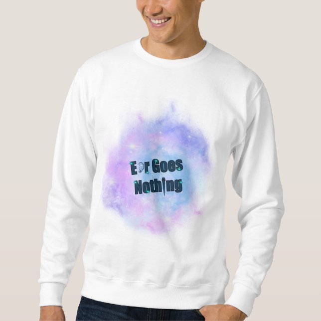 Sudadera EarGoesNothing Galaxy Sweatshirt masculino (Anverso)