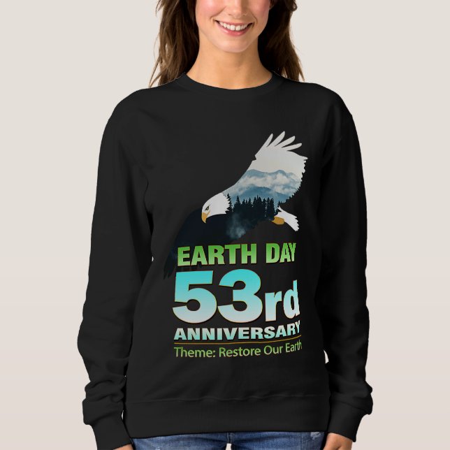 Sudadera Earth Day Eco Friendly Apparel for Pro Environment (Anverso)