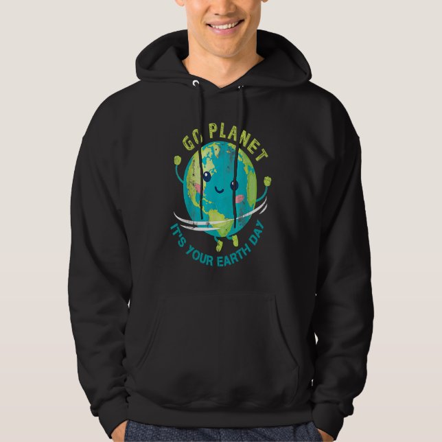 Sudadera Earth Day  Kids Women Men Youth  Happy Earth Day 2 (Anverso)