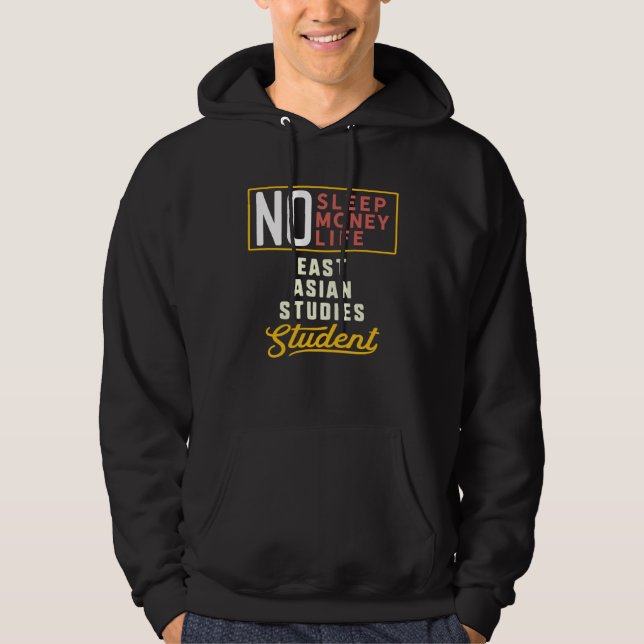 Sudadera East Asian Studies Major Studen Graduation (Anverso)
