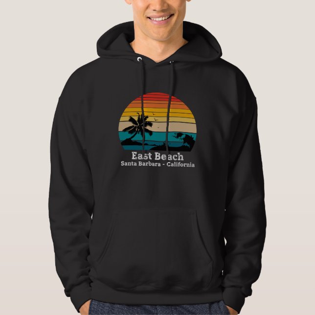 Sudadera East Beach Santa Barbara - California (Anverso)