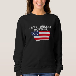 Sudadera East Helena Montana EE. UU. Estado América Viaje M