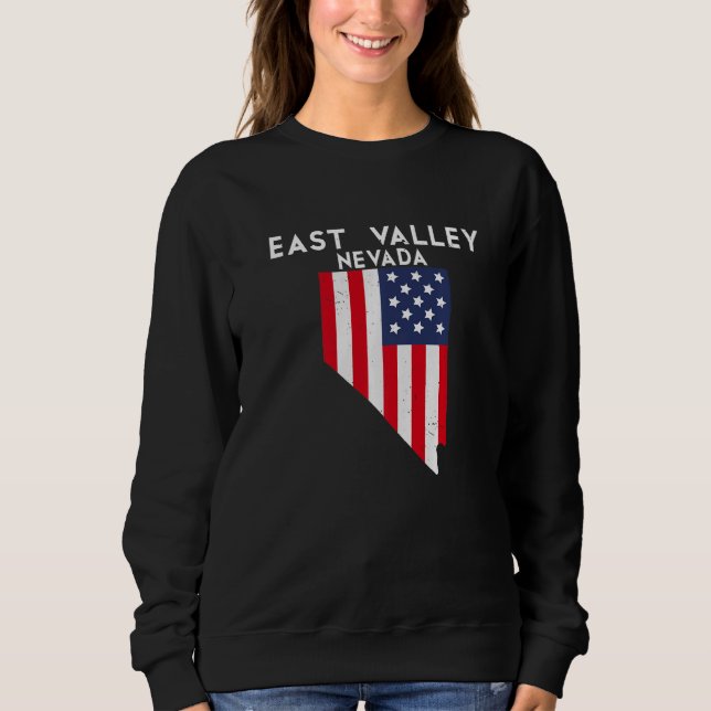 Sudadera East Valley Nevada USA State America Travel Nevada (Anverso)