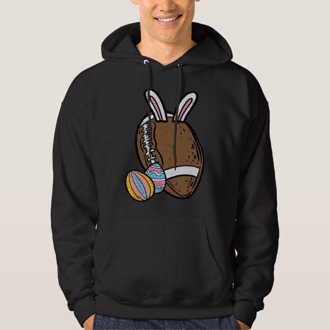 Sudadera Easter Bunny American Football Sports Men Boys Kid (Anverso)