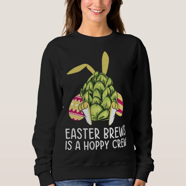 Sudadera Easter Bunny Beer Drinking Rabbit 1 (Anverso)