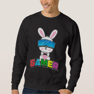 Sudadera Easter Bunny Gamer Rabbit Easter Day Gaming Boys G