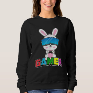 Sudadera Easter Bunny Gamer Rabbit Easter Day Gaming Boys G