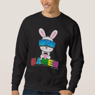 Sudadera Easter Bunny Gamer Rabbit Easter Day Gaming Boys G
