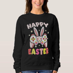 Sudadera Easter Bunny Gaming Controller Happy Easter Gamer