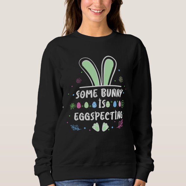 Sudadera Easter Bunny is Egg Specting Easter Bunny future P (Anverso)