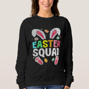 Sudadera Easter Bunny Squad Familia Combinación Niño Niño P