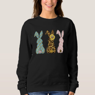 Sudadera Easter Bunny Trio Rabbit Leopard Mateo Cute