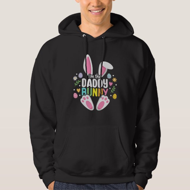 Sudadera Easter Daddy Bunny Dad Happy Easter Day Family Mat (Anverso)