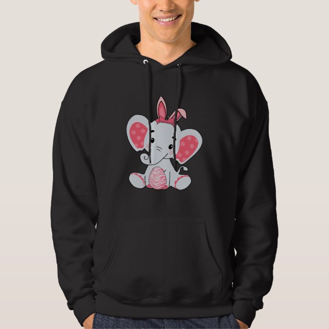 Sudadera Easter Egg Hunt Bunny Ear Elephant Easter Day 2023 (Anverso)