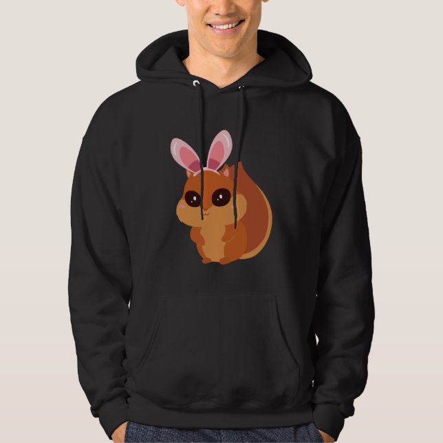 Sudadera Easter Egg Hunt Bunny Ear Squirrel Easter Day 2023 (Anverso)