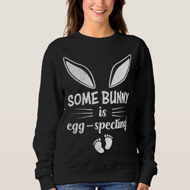 Sudadera Easter Egg Specting Baby Bunny Expecting Parents (Anverso)