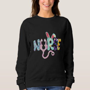 Sudadera Easter Stethoscope Scrub Enfermera Vida Semana San