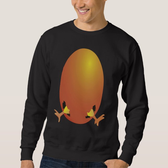 SUDADERA EASTER TEE EASTER EGG CHICK GOLDEN EGG CHICKEN FEE (Anverso)